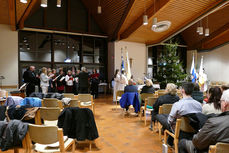 Feierliche Christmette im Haus des Gastes (Foto: Karl-Franz Thiede)